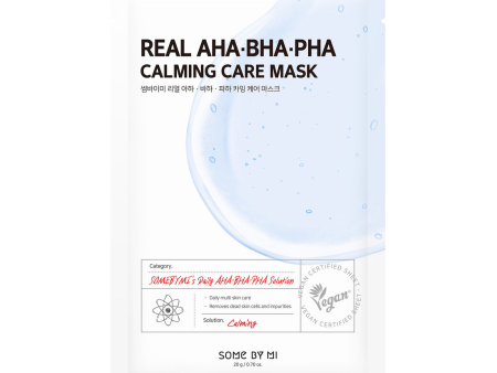 Some By Mi Real AHA BHA PHA  Calming Care Mask 1Pcs For Sale