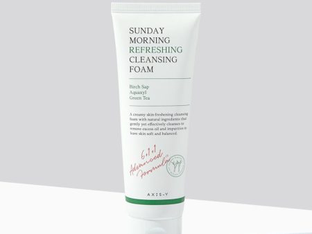 AXIS-Y Sunday Morning Refreshing Cleansing Foam 120ml Online now