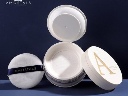 Amortals Extra Light Loose Clear Setting Foundation Powder Shimmer 104 For Discount