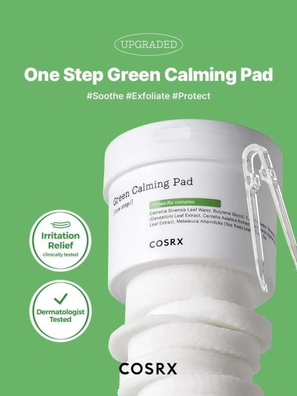 Cosrx One Step Green Hero Calming 70 Pads Online Sale