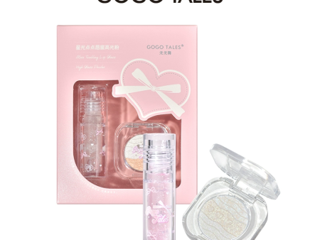 GogoTales Starlights Lip Gloss & Highlighter Set For Sale