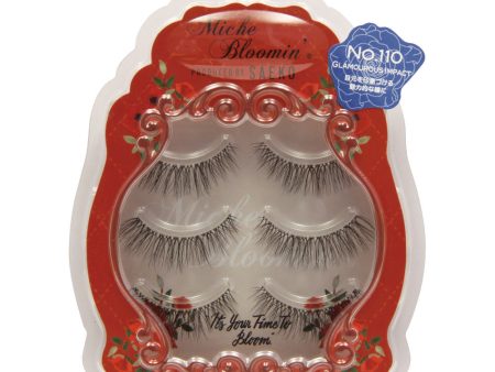 Miche Bloomin Eyelash No. 110 Glamourous Impact Produced by Saeko Cheap