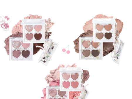 Flortte Love Yourself 4-Color Eyeshadow Palette Online Sale