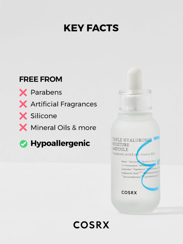 Cosrx Hydrium Triple Hyaluronic Moisture Ampoule 40ml For Cheap