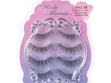 Miche Bloomin Eyelash No. 18 Girly Mix For Discount