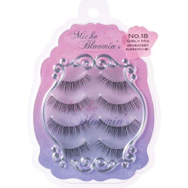 Miche Bloomin Eyelash No. 18 Girly Mix For Discount