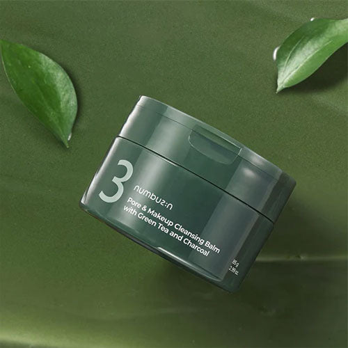 Numbuzin No.3 Pore & Makeup Cleansing Balm With Green Tea And Charcoal 85g Online Sale